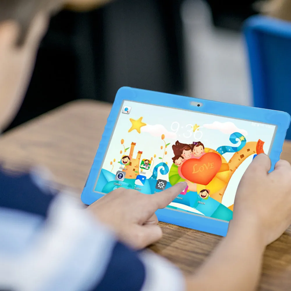 10.1" Android 10.0 Quadcore Kids Smart Tablet 32GB Storage- USB Charging