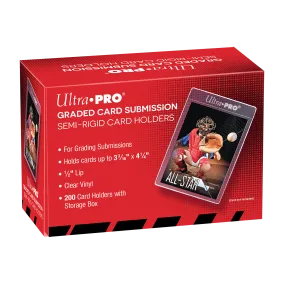 1/2" Lip Semi-Rigid Tall Card Holders (200ct)