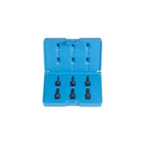 1/4" Drive 6 Pc Internal Torx Impact Driver Set