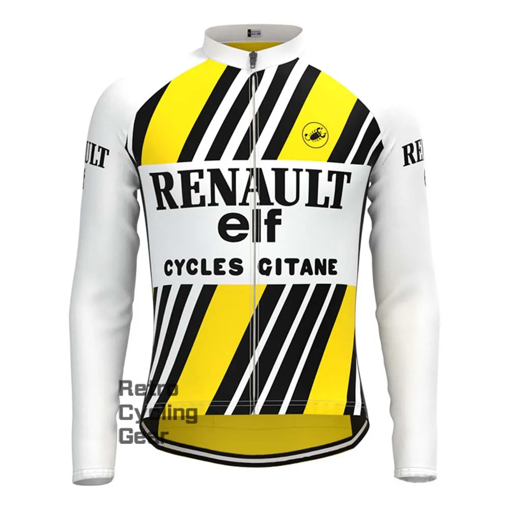 1980s elf Retro Long Sleeve Cycling Kits