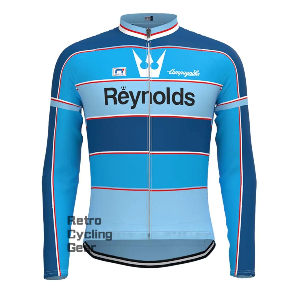 1990s blue Reynolds Retro Short Sleeve Cycling Kits