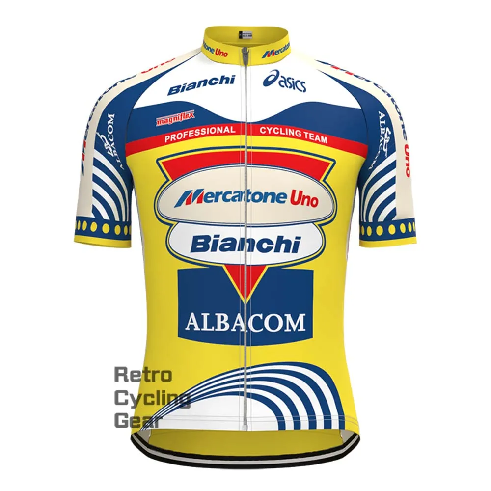 1999 Bianchi Retro Short Sleeve Cycling Kits