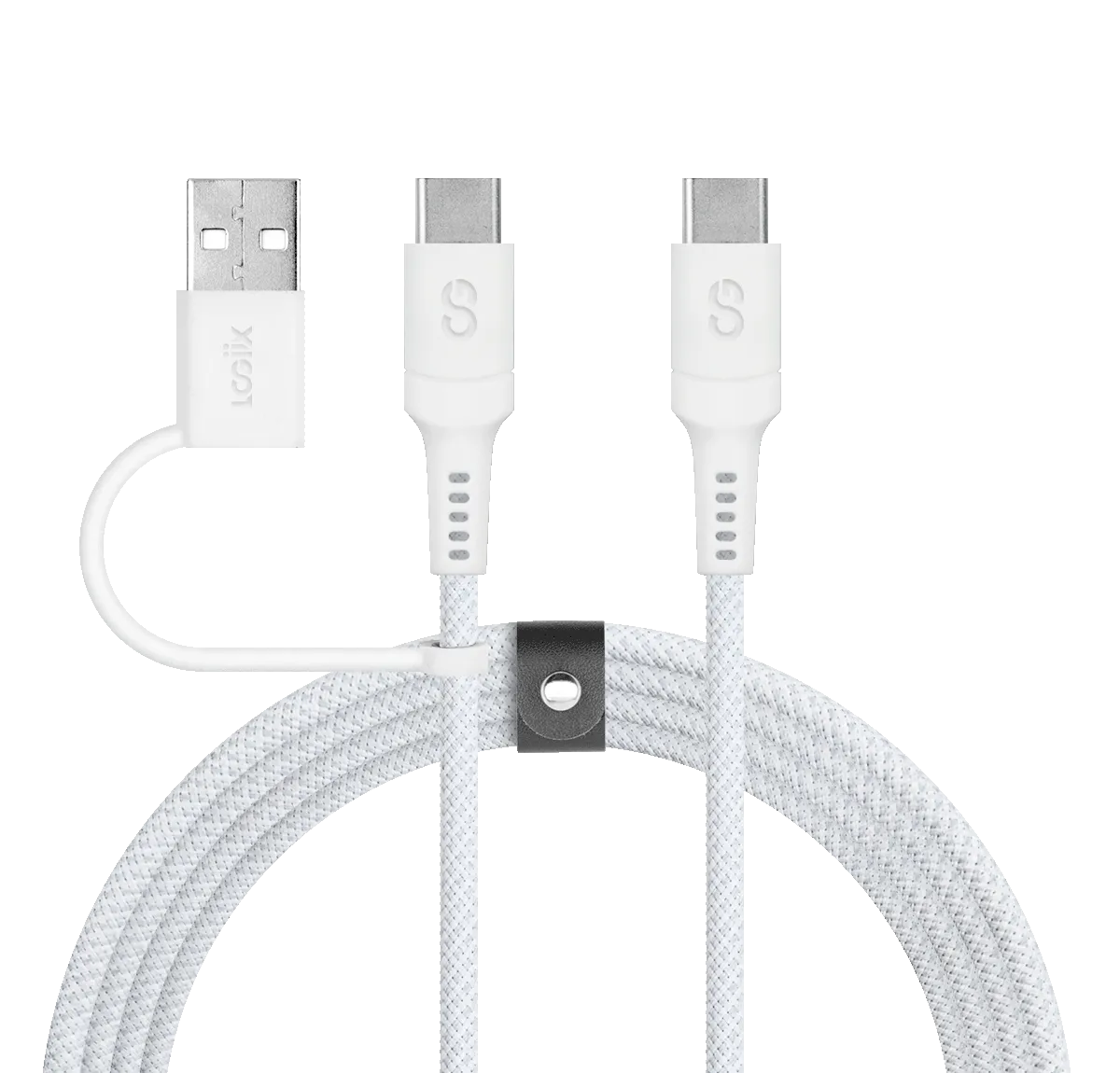 2-in-1 Multicable | USB-C to USB-C & USB-A