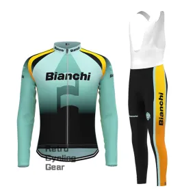 2003 Bianchi Retro Long Sleeve Cycling Kits
