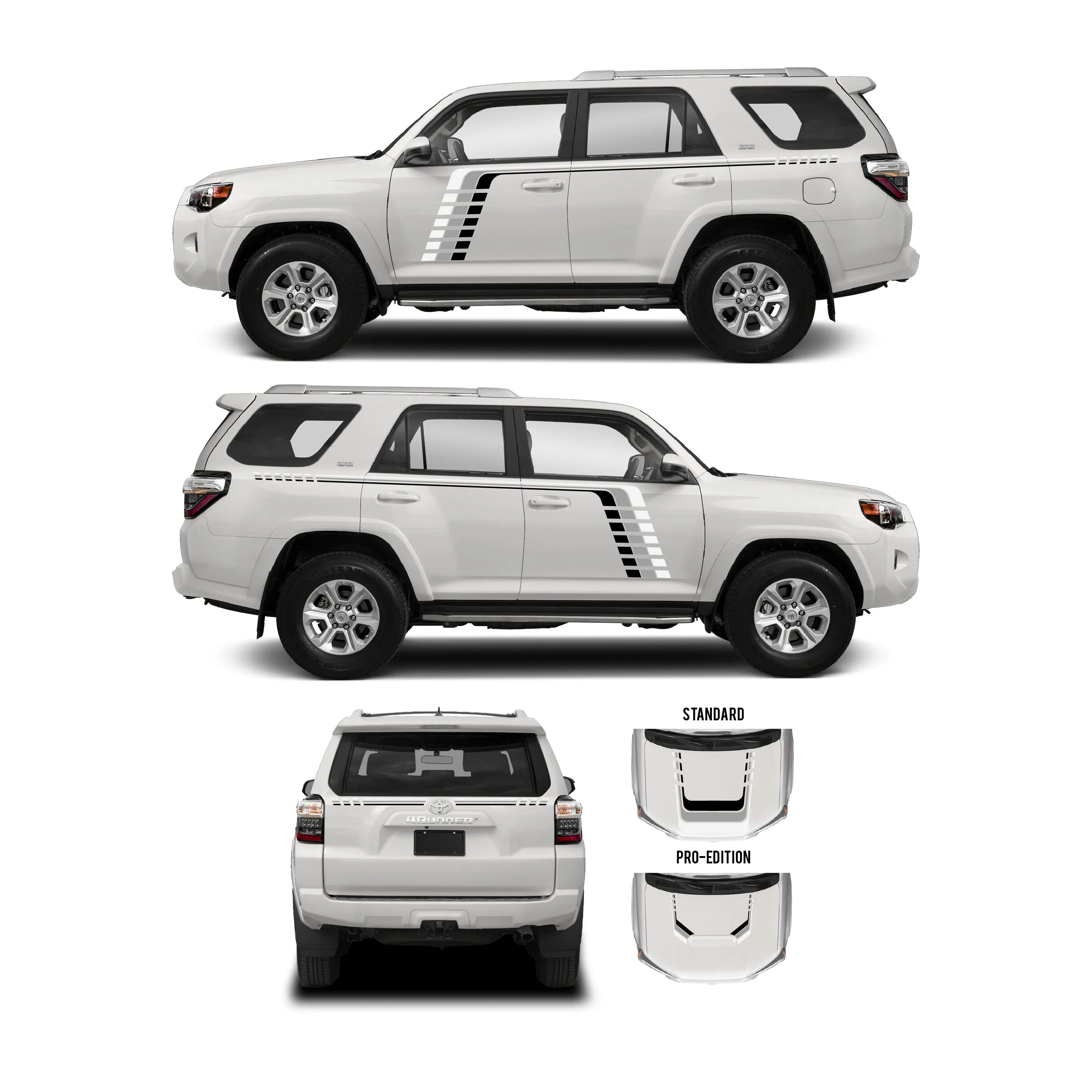 2010-2024 4Runner Checkered Stripe Kit