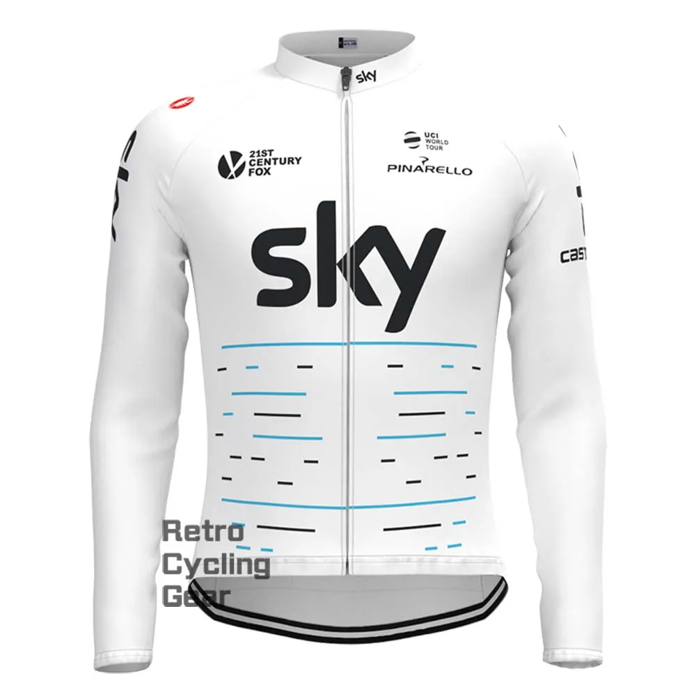 2017 white sky Retro Short Sleeve Cycling Kits