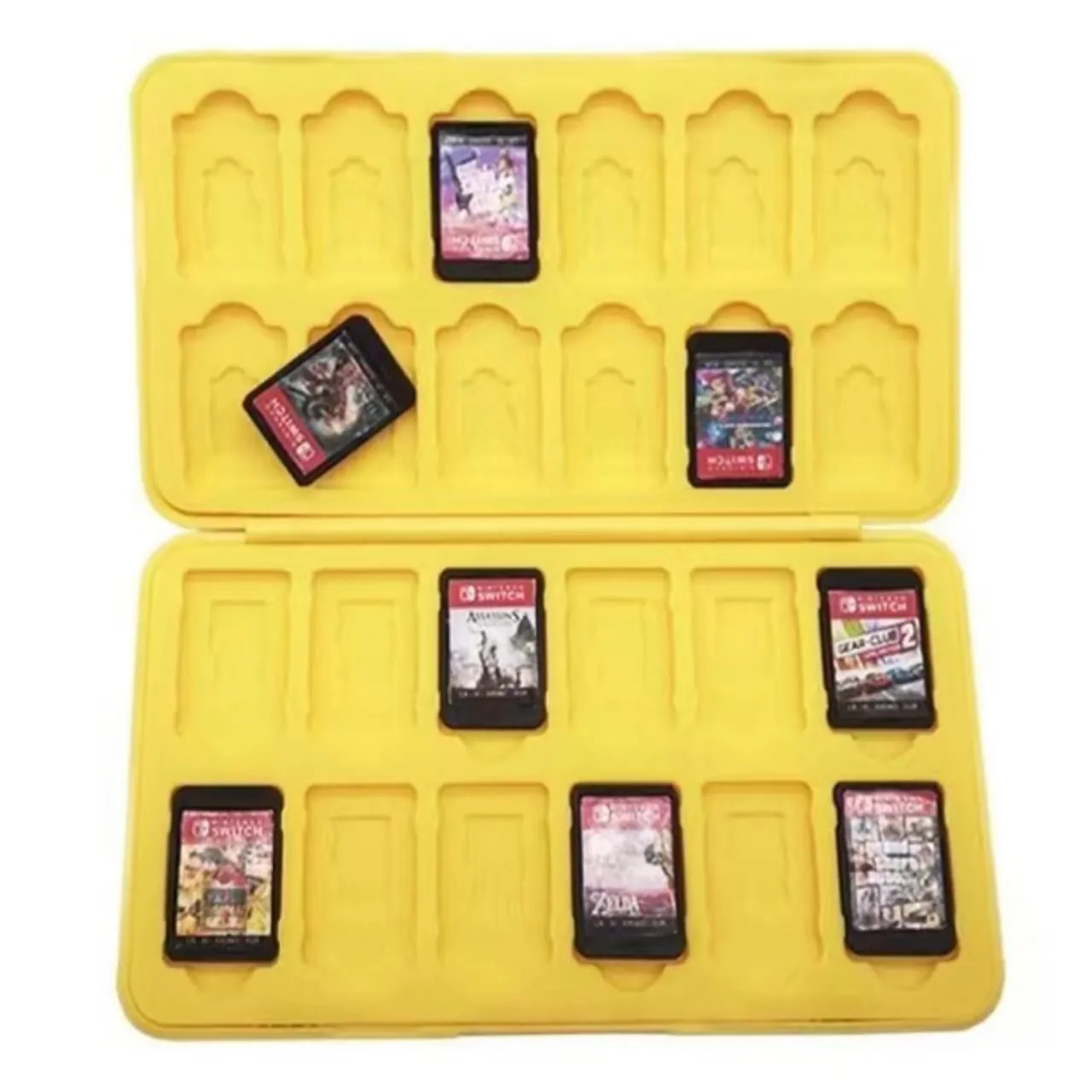 3D Game Card Case 24-Slot Game/Micro SD Holder For Nintendo Switch Games - 9 Models