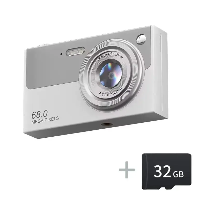 4K Wi-Fi Travel Camera with 16x Zoom