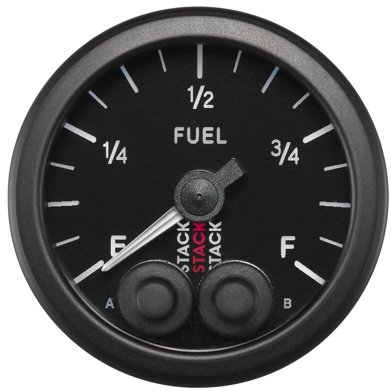 52mm Pro-Control Fuel Level Gauge, 0-280 OHM Programmable