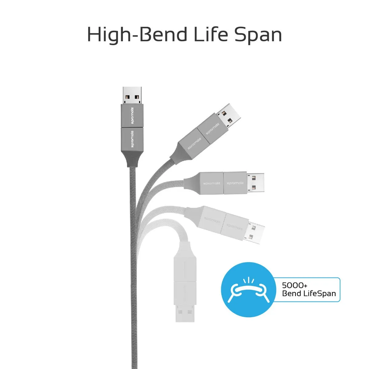 6-in-1 Smart USB Cable for Charging and Data Transfer