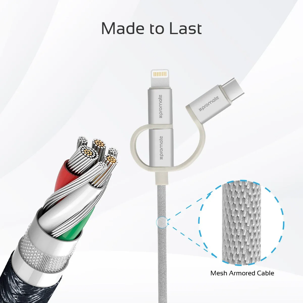 6-in-1 Smart USB Cable for Charging and Data Transfer