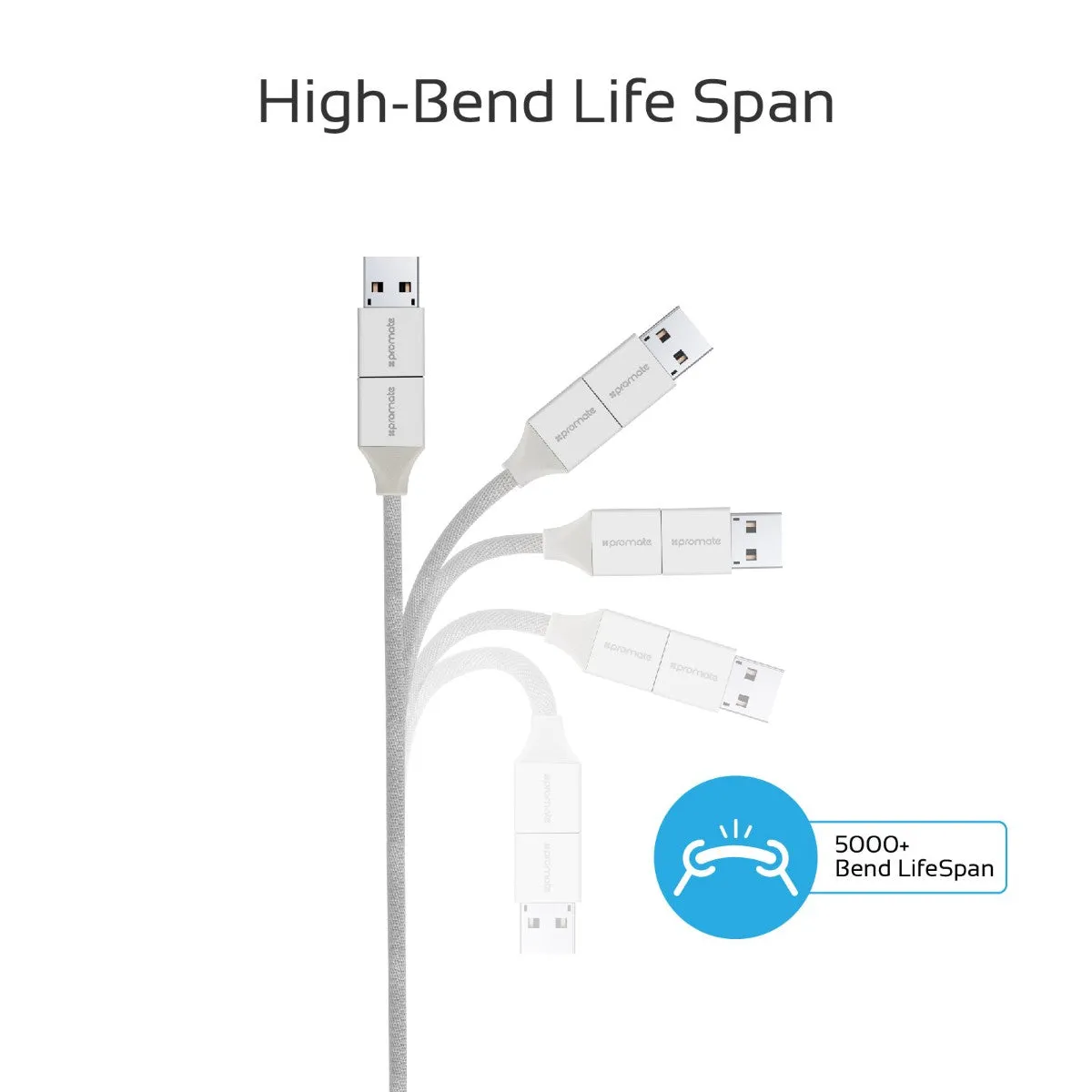 6-in-1 Smart USB Cable for Charging and Data Transfer