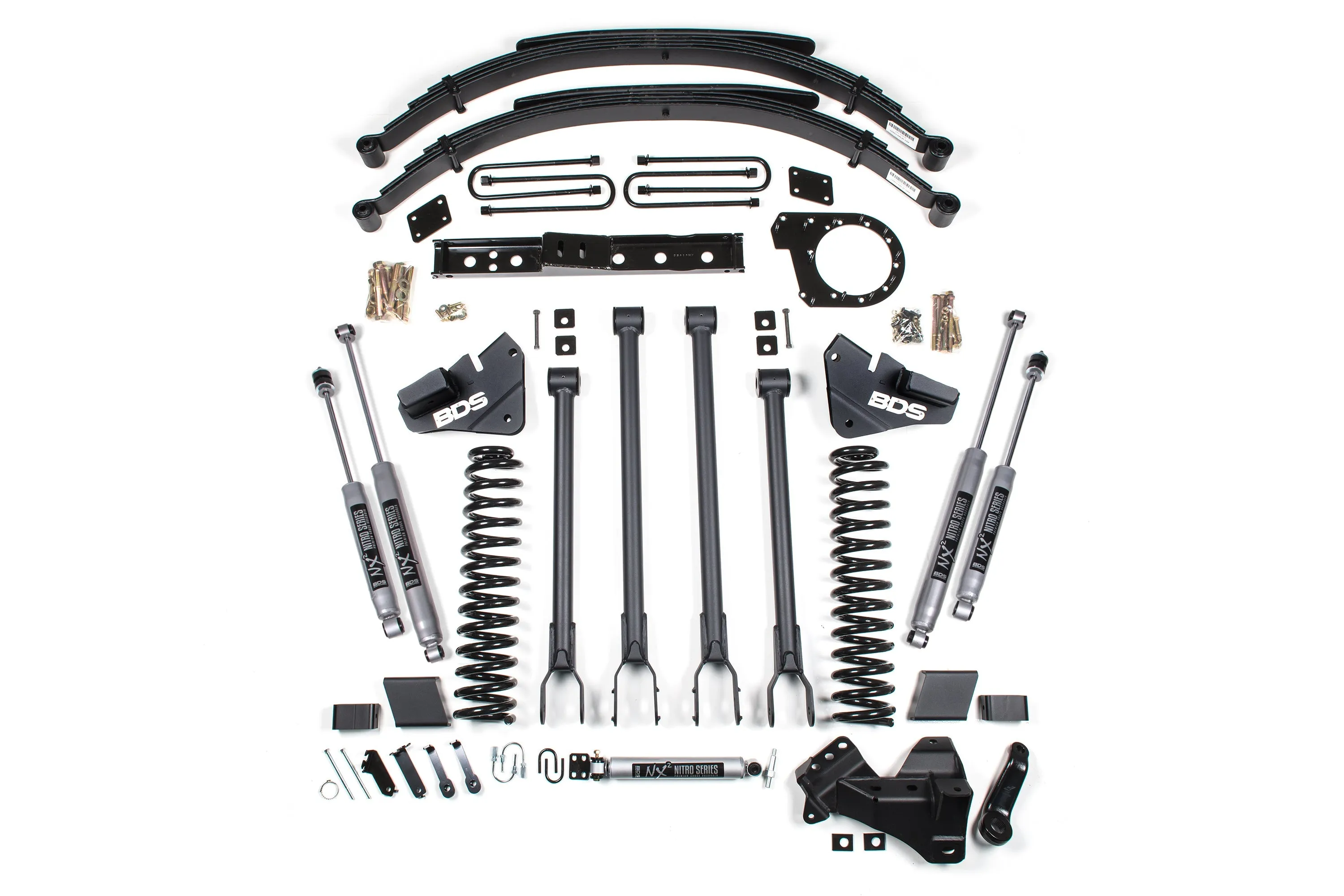 6 Inch Lift Kit | 4-Link Conversion | Ford F250/F350 Super Duty (17-19) 4WD | Diesel