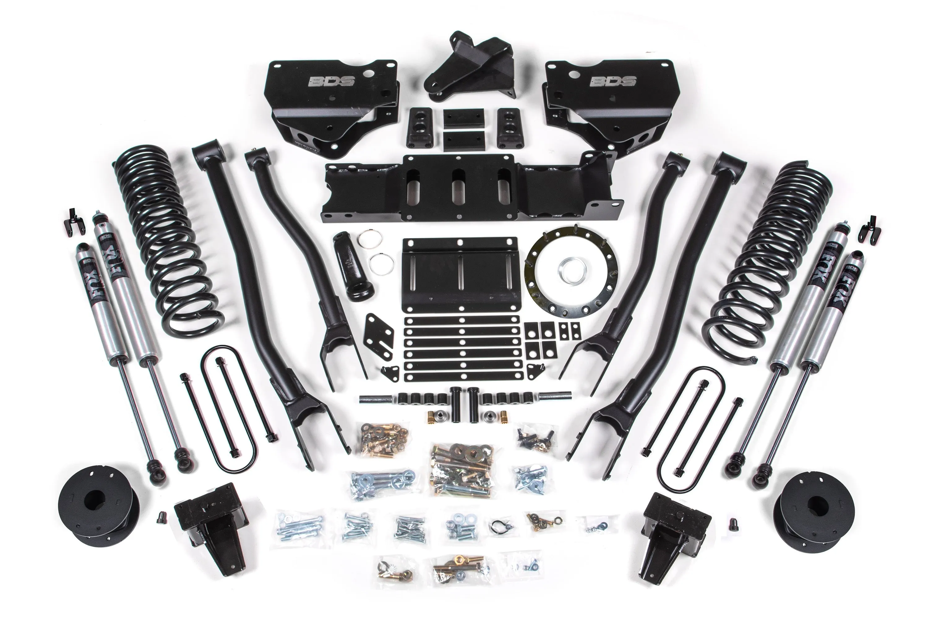 6 Inch Lift Kit w/ 4-Link | Ram 3500 w/ Rear Air Ride (19-23) 4WD | Diesel