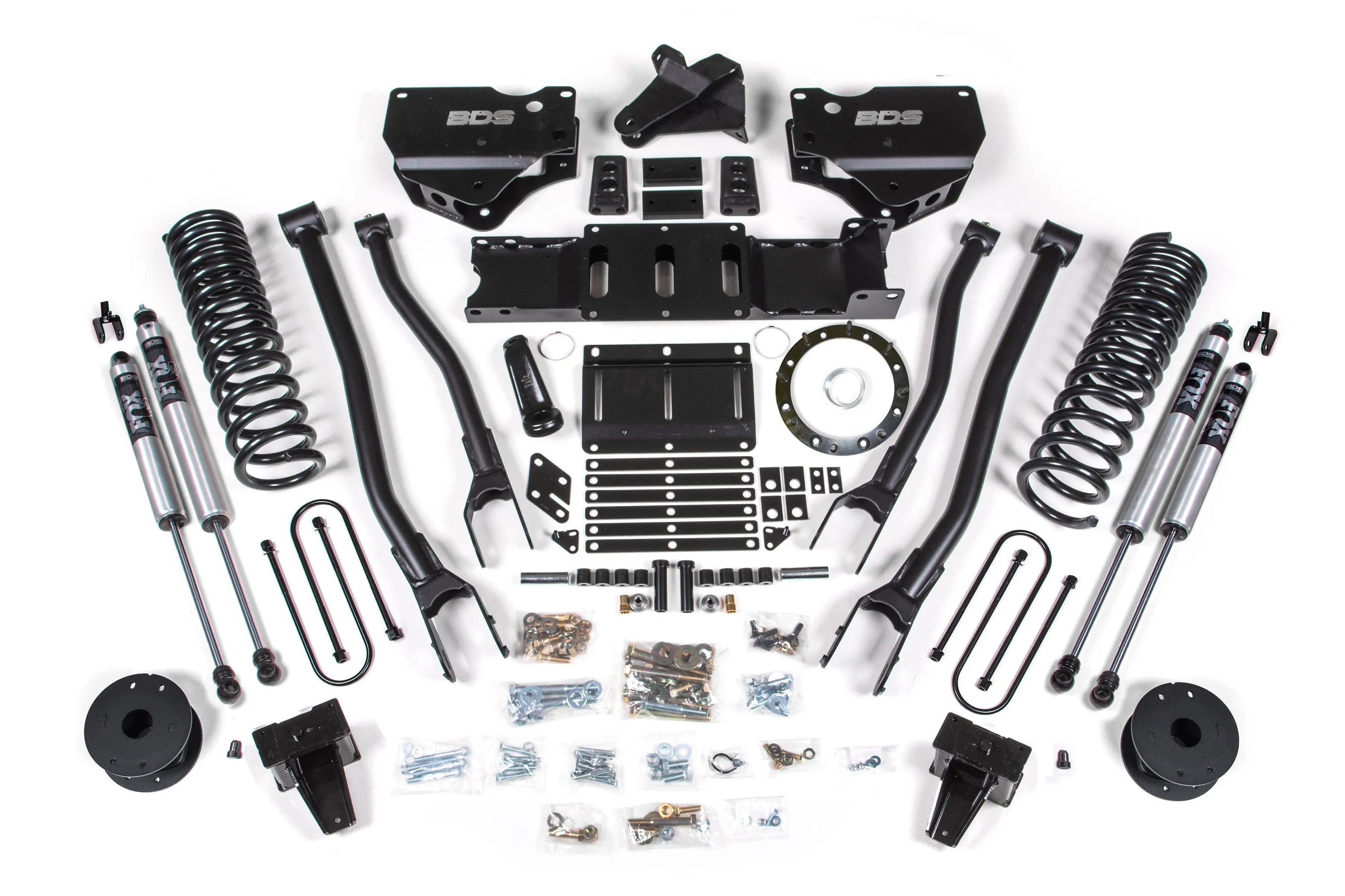 6 Inch Lift Kit w/ 4-Link | Ram 3500 w/ Rear Air Ride (19-23) 4WD | Diesel