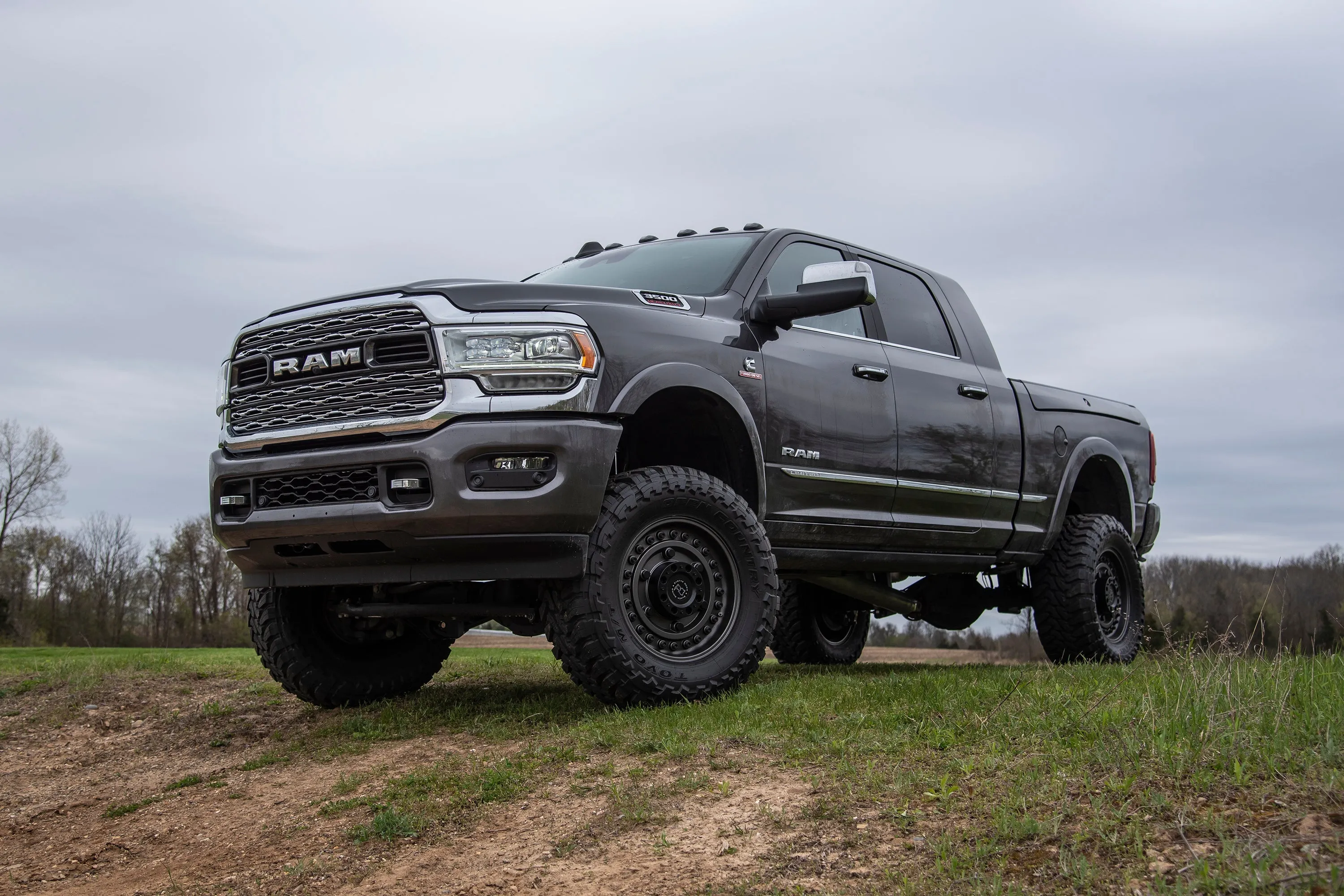 6 Inch Lift Kit w/ 4-Link | Ram 3500 w/ Rear Air Ride (19-23) 4WD | Diesel