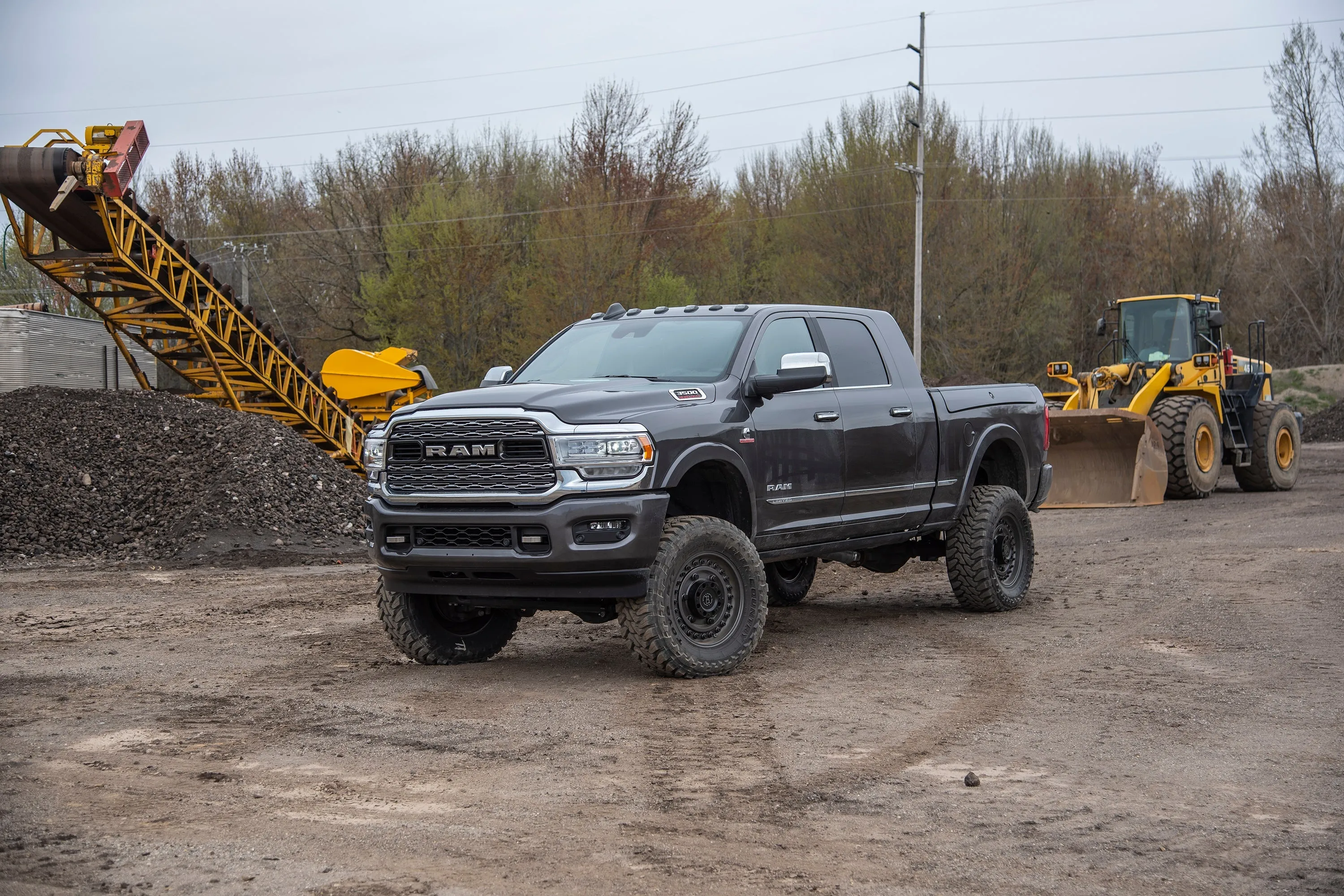 6 Inch Lift Kit w/ 4-Link | Ram 3500 w/ Rear Air Ride (19-23) 4WD | Diesel