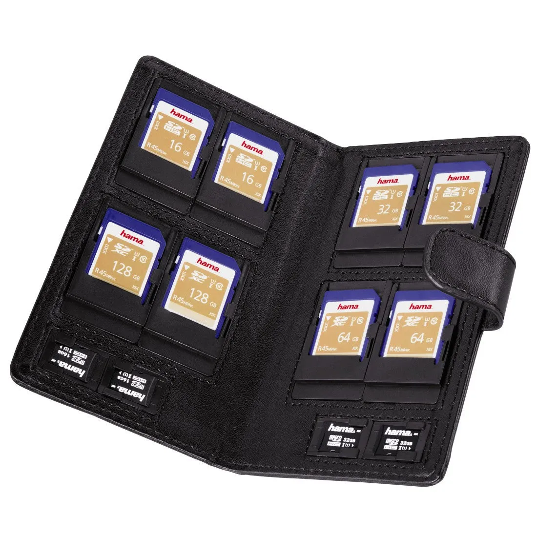 95964 Hama "Vegas" SD Memory Card Case (Black)