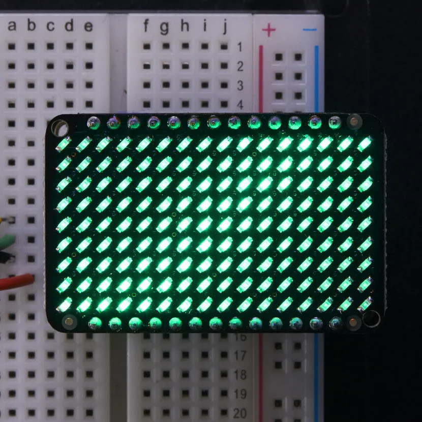 Adafruit LED Charlieplexed Matrix - 9x16 LEDs