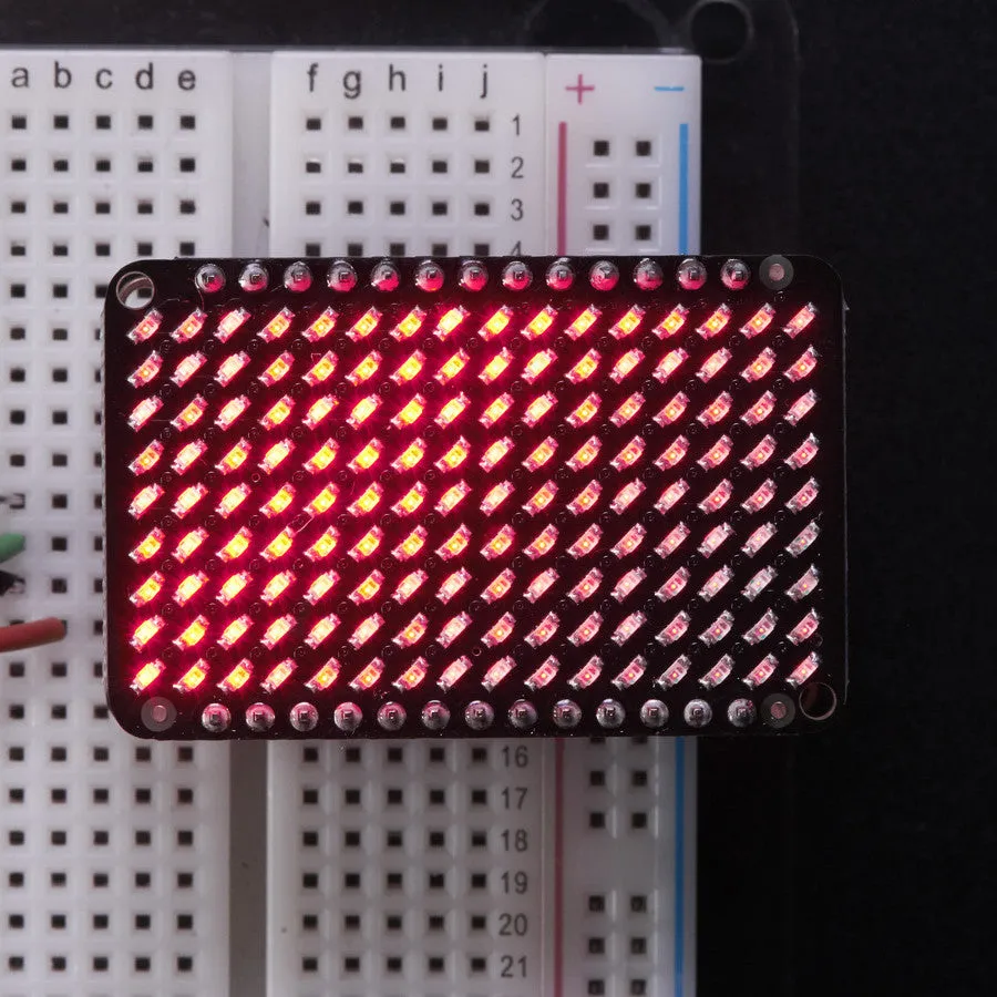 Adafruit LED Charlieplexed Matrix - 9x16 LEDs