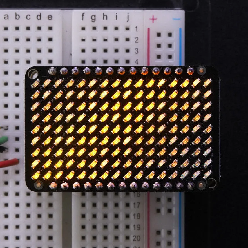Adafruit LED Charlieplexed Matrix - 9x16 LEDs