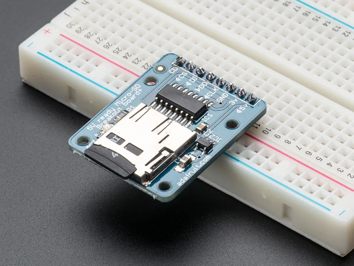 Adafruit MicroSD card breakout board 