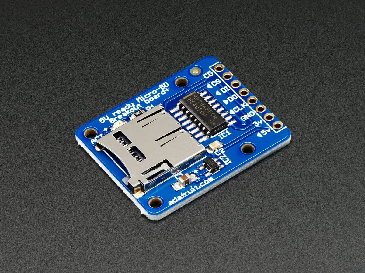 Adafruit MicroSD card breakout board 