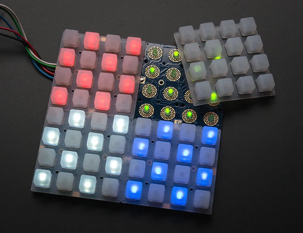 Adafruit Trellis Monochrome Driver PCB for 4x4 Keypad & 3mm LEDs
