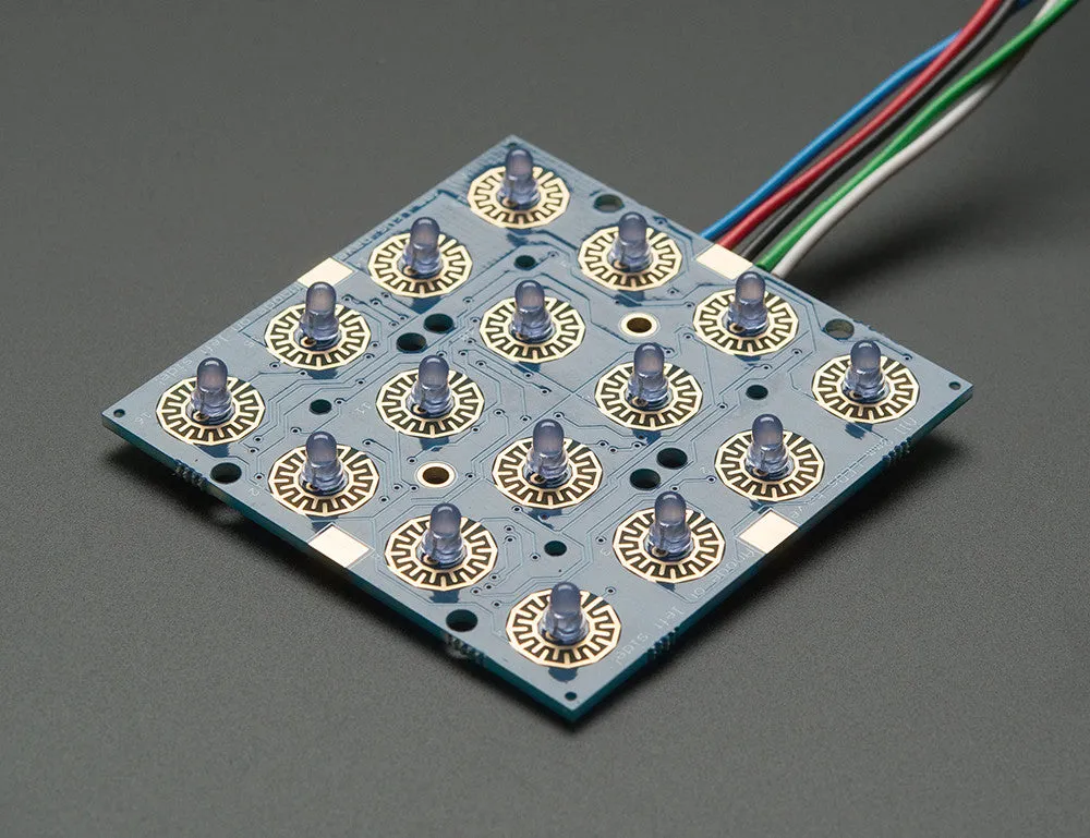 Adafruit Trellis Monochrome Driver PCB for 4x4 Keypad & 3mm LEDs