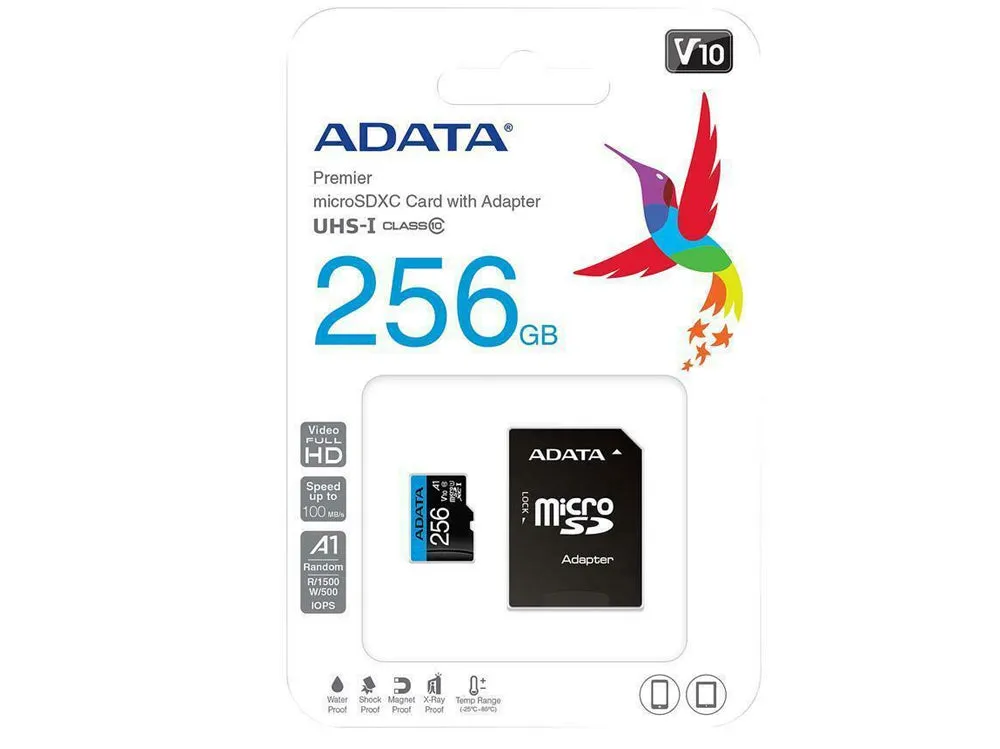 ADATA Micro SD Card 256Gb