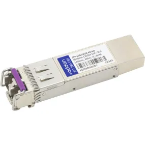 AddOn MRV SFP-10GCWZR-49 Compatible TAA Compliant 10GBase-CWDM SFP  Transceiver (SMF, 1490nm, 80km, LC, DOM) SFP-10GCWZR-49-AO