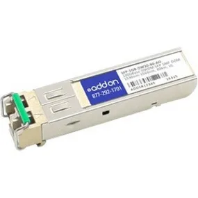 Addon Msa And Taa Compliant 1000Base-Dwdm 100Ghz Sfp Transceiver (Smf, 1553.33Nm, 80Km, Lc, Dom)