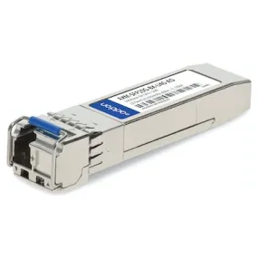AddOn Netgear AXM-SFP10G-BX-U40 Compatible TAA Compliant 10GBase-BX SFP  Transceiver (SMF, 1270nmTx/1330nmRx, 40km, LC, DOM) AXM-SFP10G-BX-U40-AO