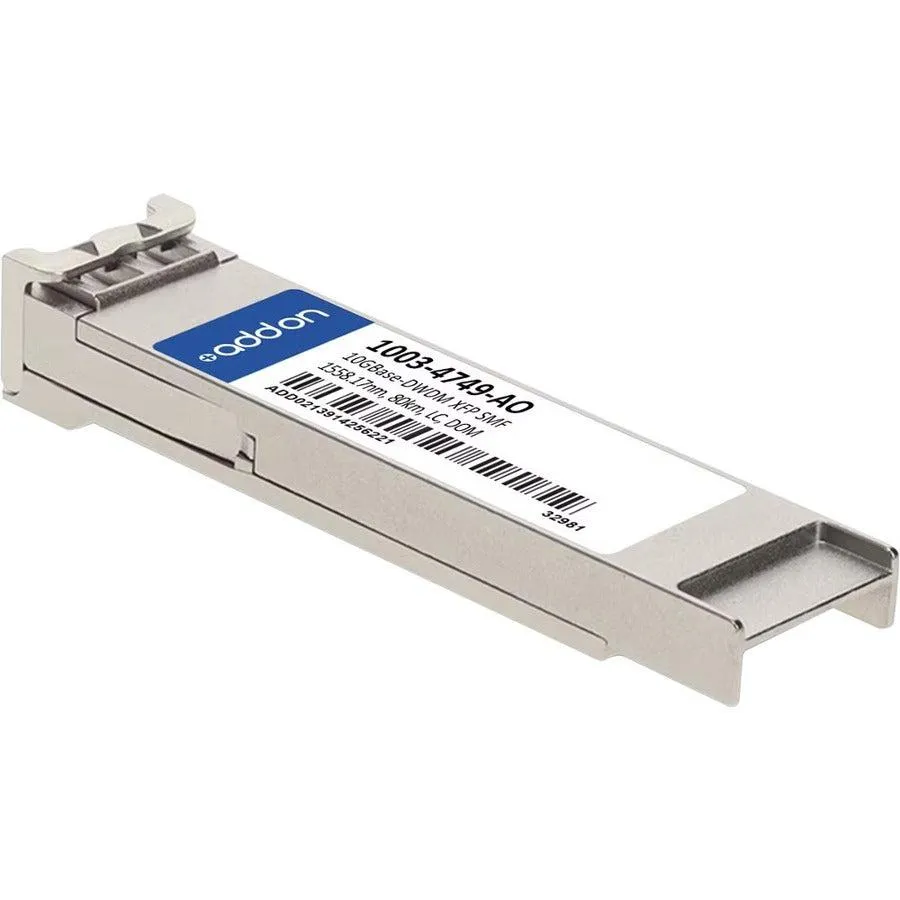 Addon Networks 1003-4749-Ao Network Transceiver Module Fiber Optic 10000 Mbit/S Xfp 1558.17 Nm