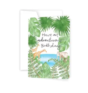 Adventurous  Birthday Greeting Card