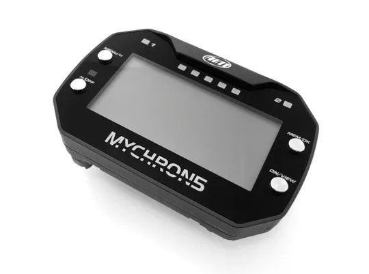 AIM Mychron 5S 2T Kart Gauge with GPS, Two Temps