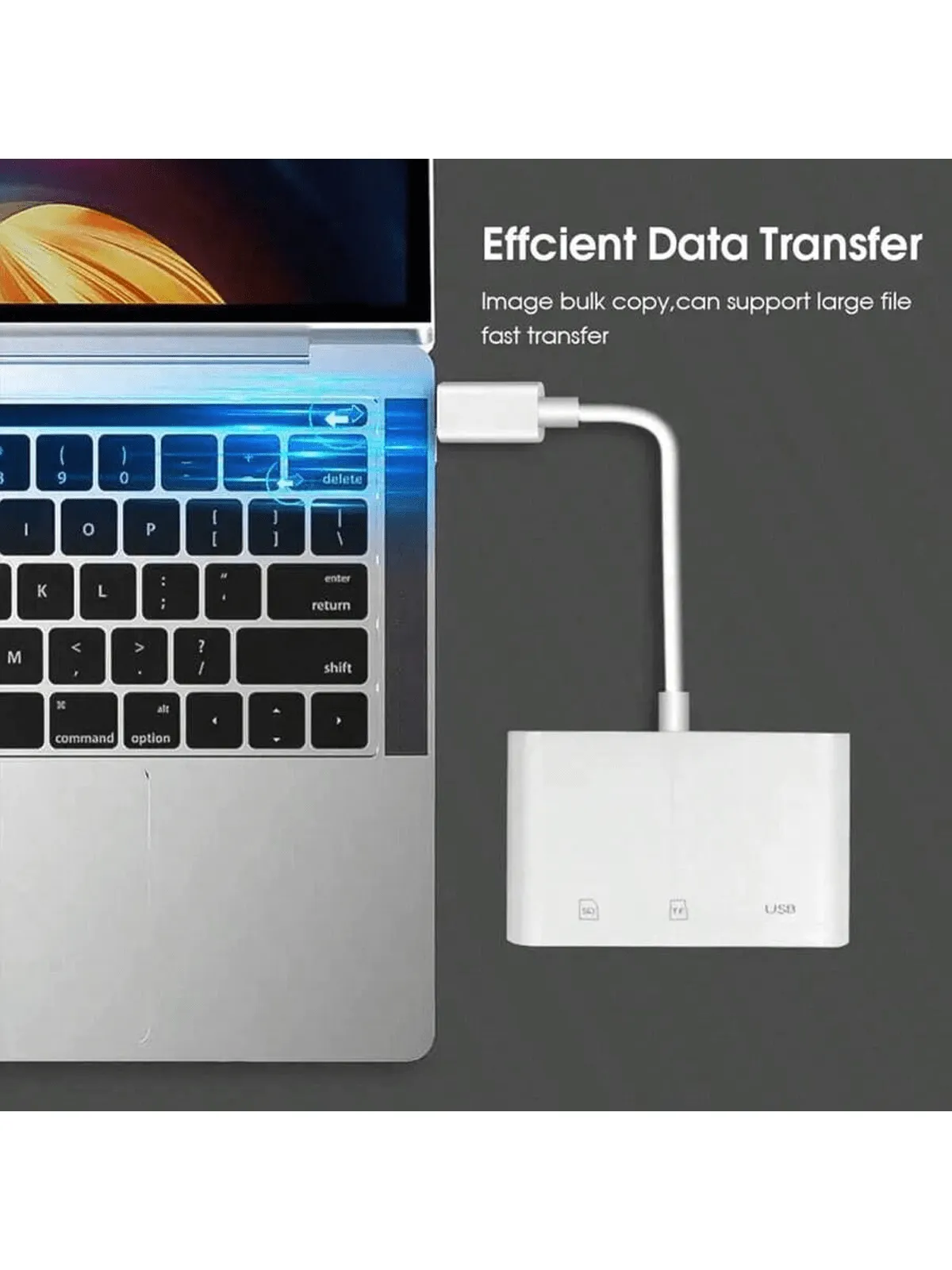 All-in-One Type-C Card Reader: Effortless SD & USB Connections for Your Devices