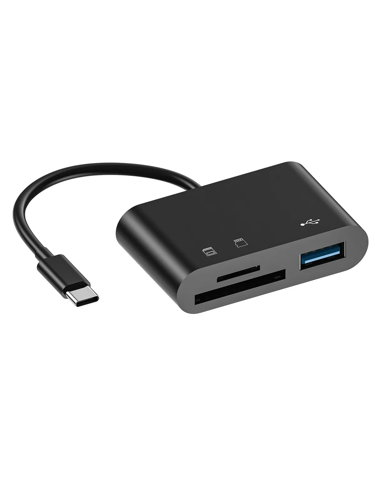 All-in-One Type-C Card Reader: Effortless SD & USB Connections for Your Devices