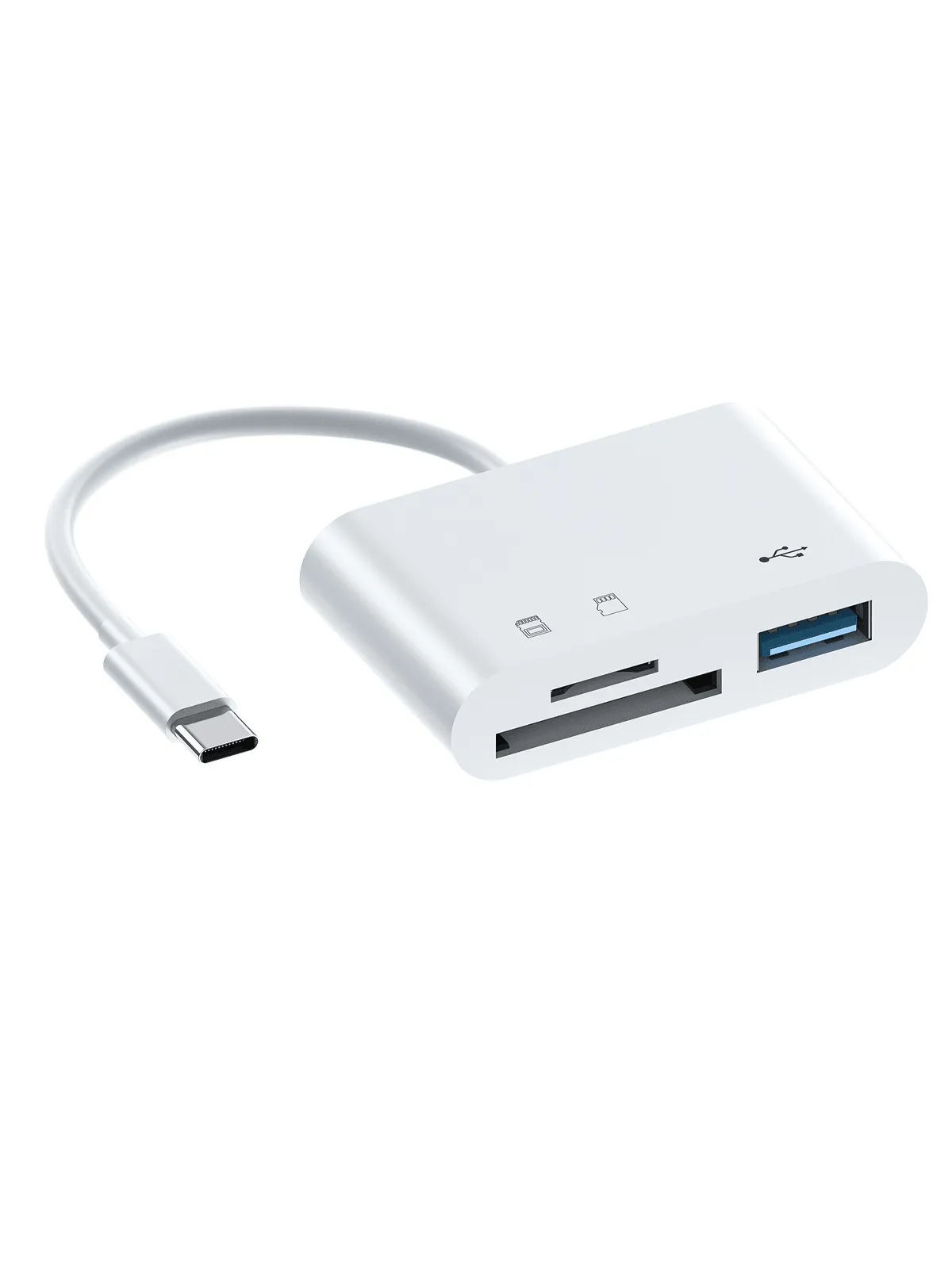 All-in-One Type-C Card Reader: Effortless SD & USB Connections for Your Devices