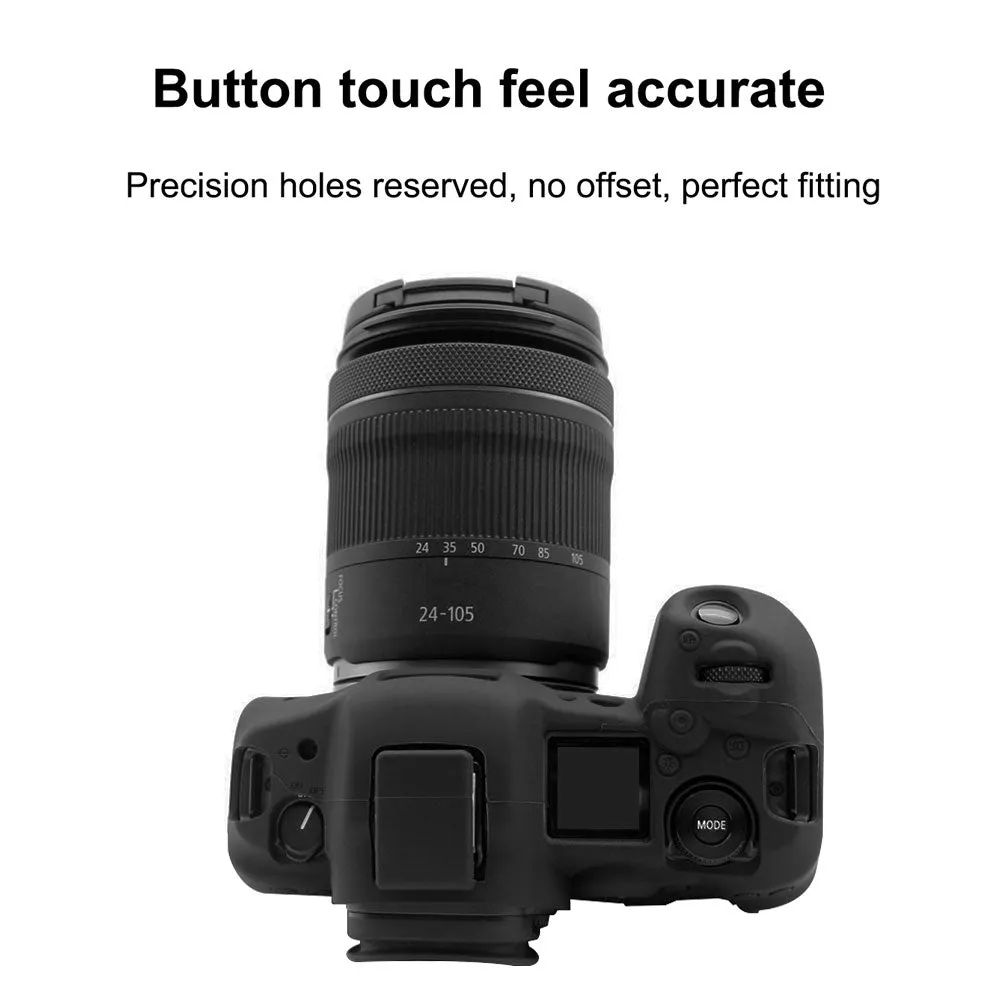 AMZER Silicone Protective Camera Cover for Canon EOS R5