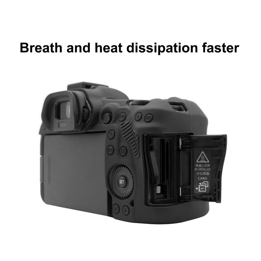 AMZER Silicone Protective Camera Cover for Canon EOS R5