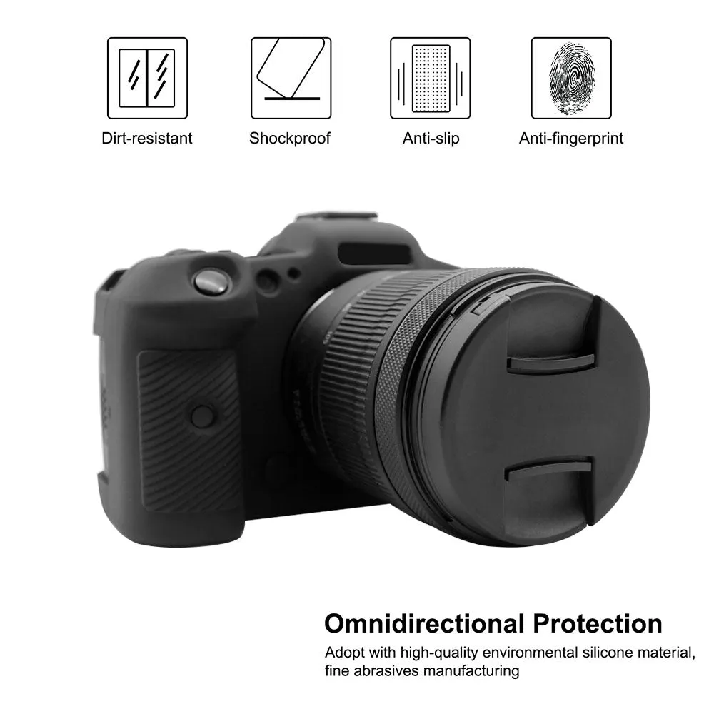 AMZER Silicone Protective Camera Cover for Canon EOS R5