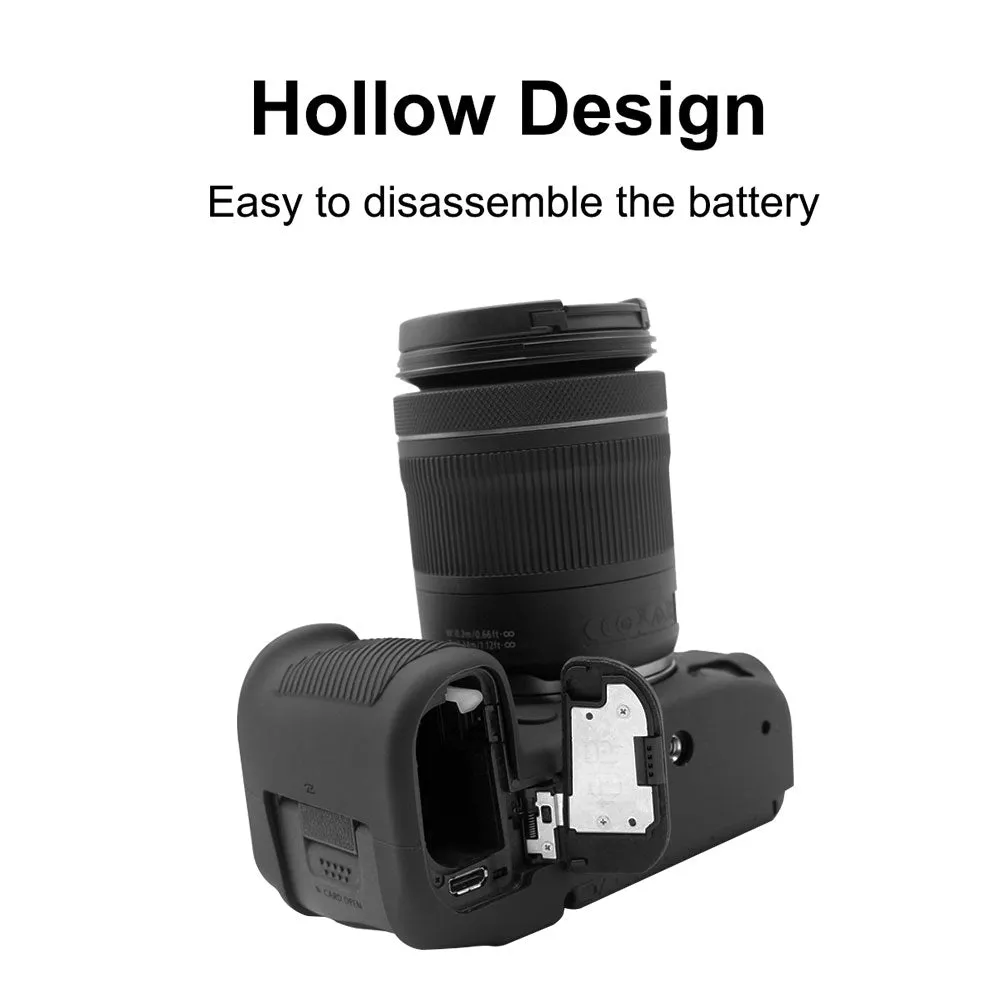 AMZER Silicone Protective Camera Cover for Canon EOS R5
