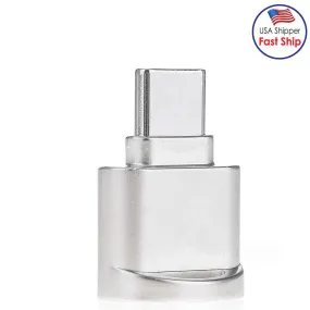 AMZER USB Type-C 3.1 to Micro SD Card (TF Card) Reader Adapter OTG Function - Silver