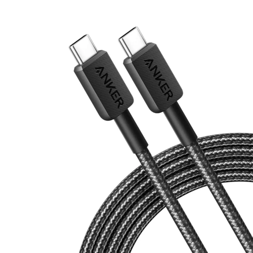 Anker 322 A81F5H11 Type-C To Type-C Cable 60W Fast Charging 0.9m