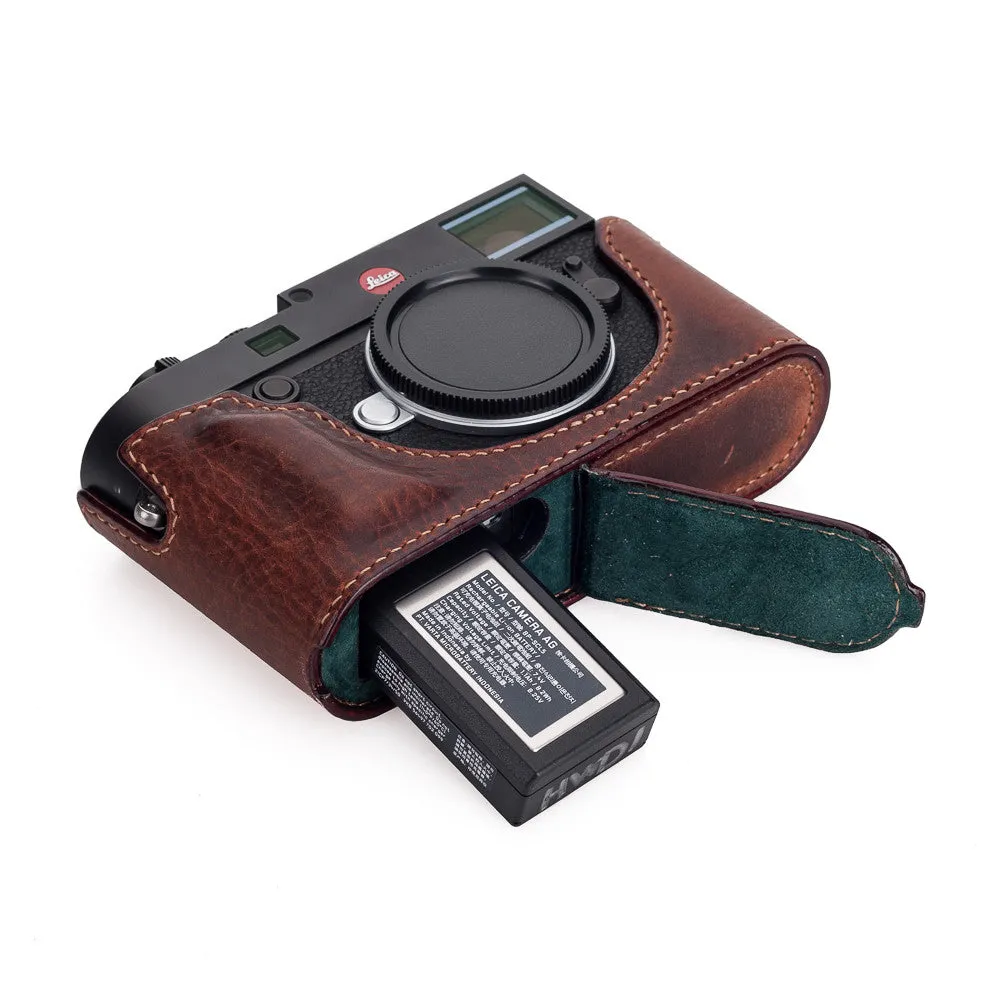 Arte di Mano Half Case for Leica M10 with Battery Access Door - Rally Volpe