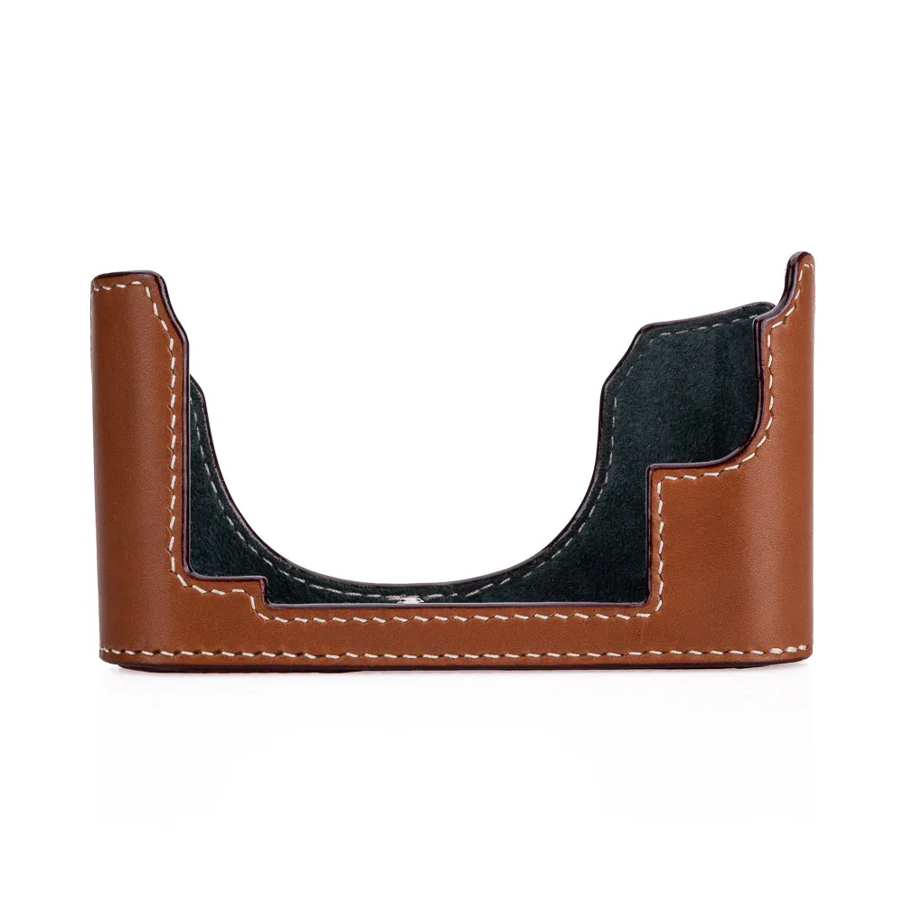 Arte di Mano Half Case for Leica M11 with Advanced Battery Access Door - Novonappa Tan
