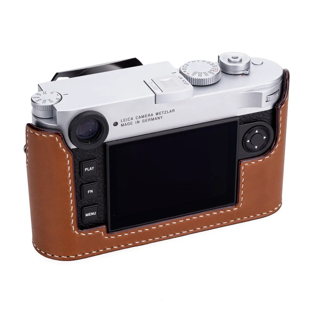 Arte di Mano Half Case for Leica M11 with Advanced Battery Access Door - Novonappa Tan
