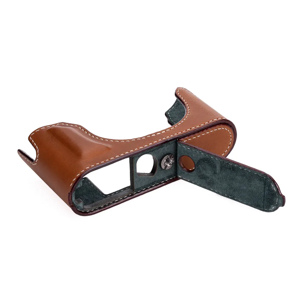 Arte di Mano Half Case for Leica M11 with Advanced Battery Access Door - Novonappa Tan
