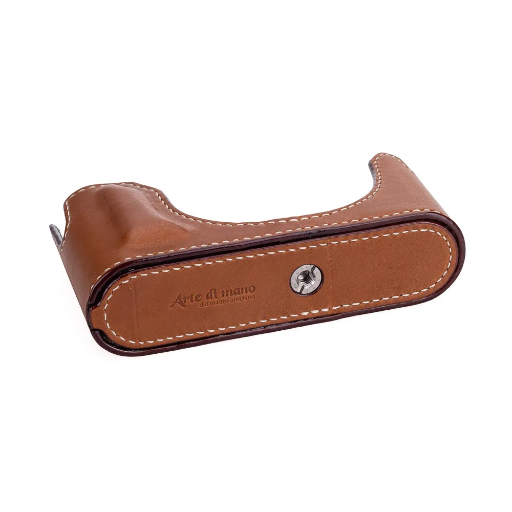 Arte di Mano Half Case for Leica M11 with Advanced Battery Access Door - Novonappa Tan